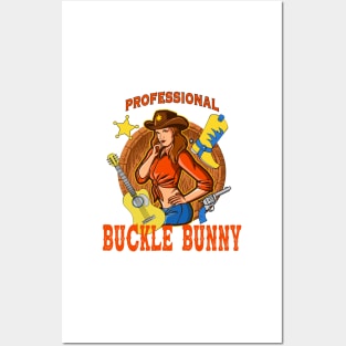 Professional Buckle Bunny Posters and Art